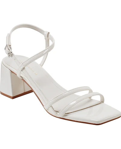 Marc Fisher Women's Jeci Block Heel Strappy Dress Sandals