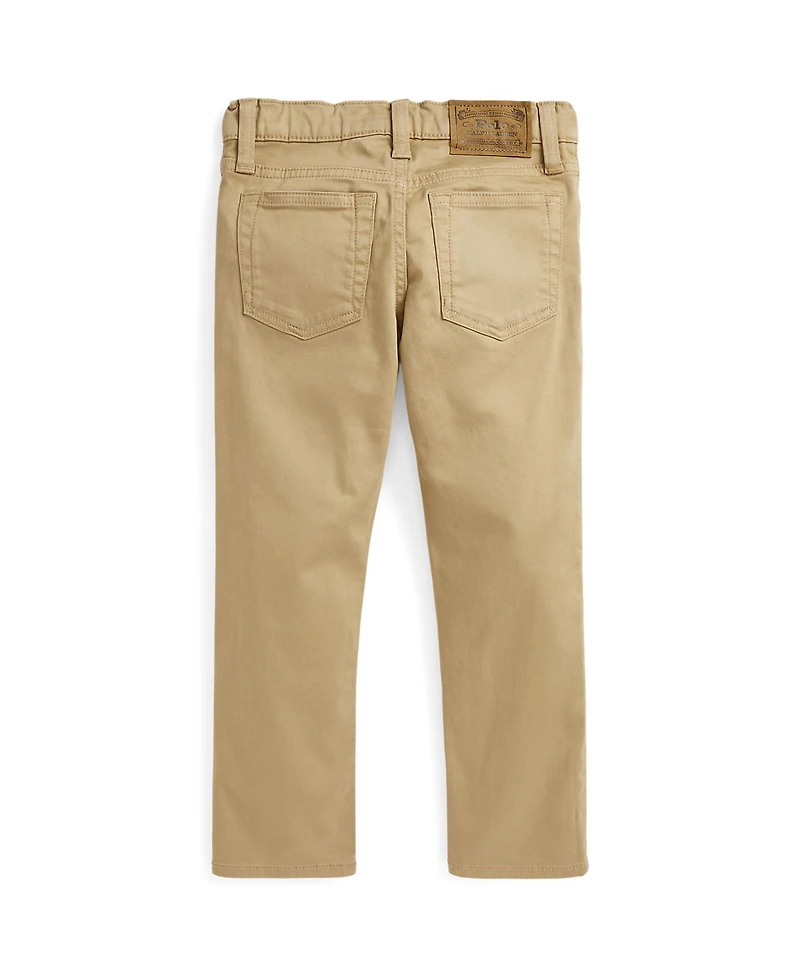 Polo Ralph Lauren Toddler and Little Boys Sullivan Slim Stretch Sateen Pant