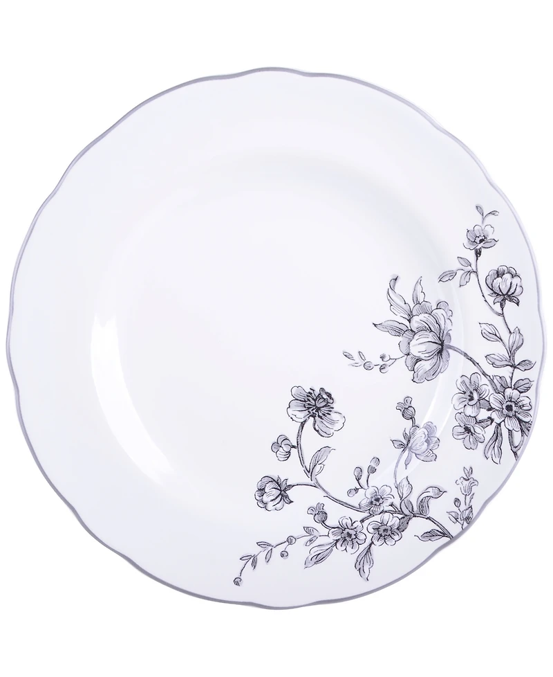 222 Fifth Bellamy Porcelain 12 Pc. Dinnerware Set, Service for 4