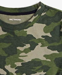 Epic Threads Little & Big Boys Core Camo-Print Short-Sleeve T-Shirt, Exclusively at Macy's