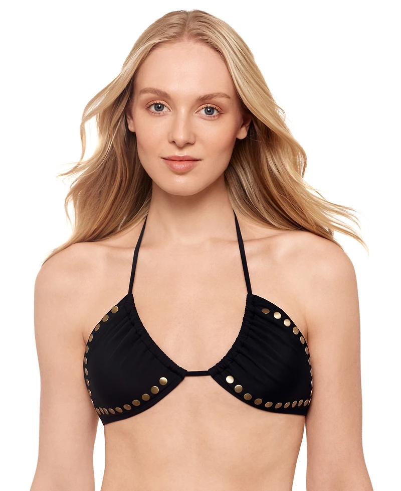 Salt + Cove Juniors' Studded Convertible Bikini Top, Exclusively at Macy's