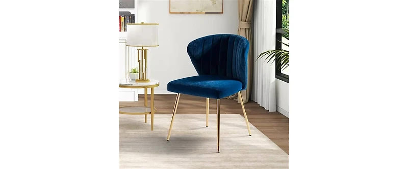 Slickblue Upholstered Wingback Accent Side Chair Stylish and Comfortable Design