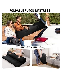 gaomon Japanese Floor Mattress Full, Portable Futon Thicken Sleeping Mattress, for Camping & Guest Room