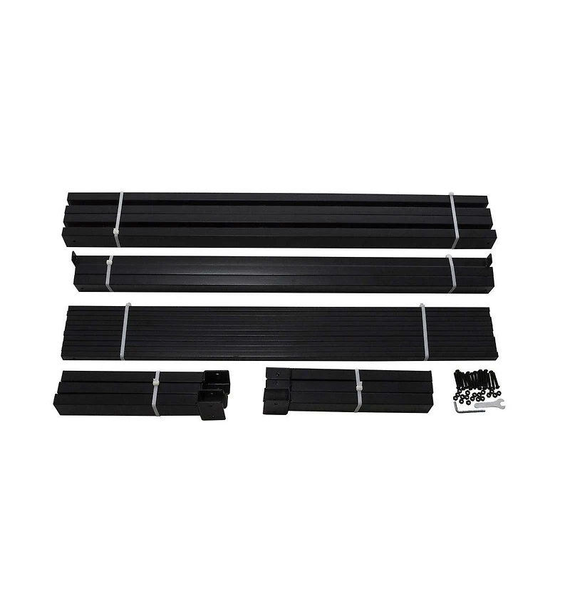 Slickblue Metal Platform Bed Frame No Box-Spring Needed for Convenient Sleeping