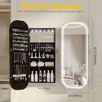 Vlsrka Arch Full Length Mirror