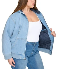 Levi's Plus Size Quilted Lined Zip-Front Bomber Jacket