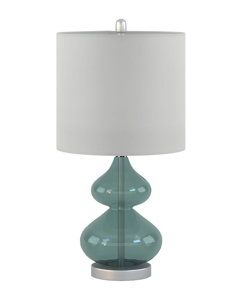 510 Design Ellipse Curved Glass Table Lamp, Set of 2