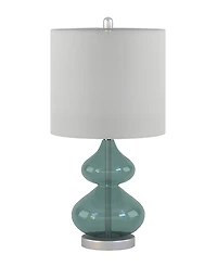 510 Design Ellipse Curved Glass Table Lamp, Set of 2