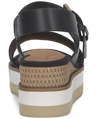 Lucky Brand Women's Turoma Double Band Flatform Sandals
