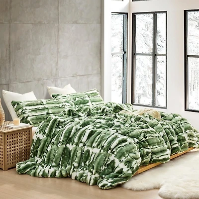 Jelly Rolls Chunky Bunny - Coma Inducer Oversized Comforter Set - Green Willow,King