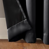 Oslo Theater Grade Extreme 100% Blackout Rod Pocket Curtain Panel