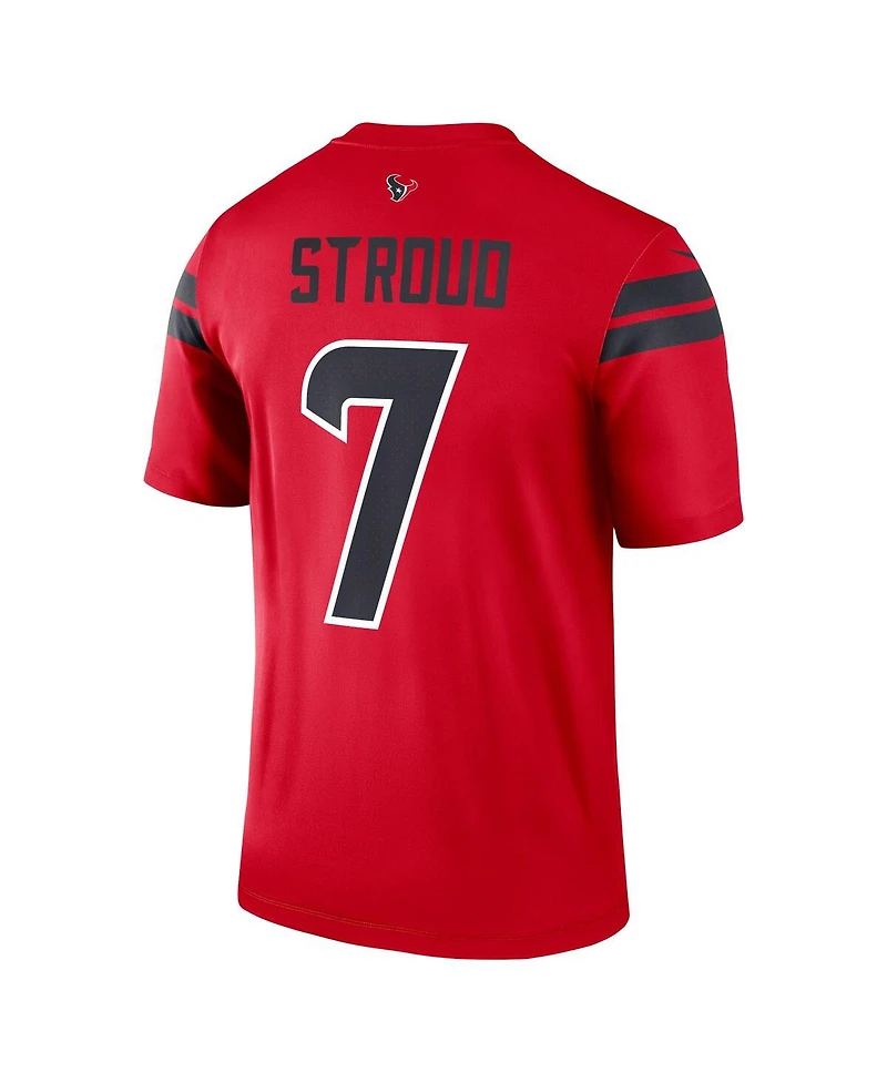 Nike Men's C.j. Stroud Red Houston Texans Alternate Legend Player Performance Jersey
