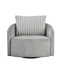 Homelegance 41" White Label Holland Park Swivel Chair