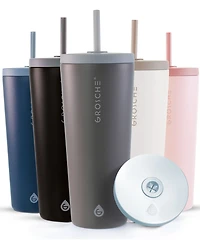 Grosche Jasper 23 oz. Insulated Tumbler with Straw