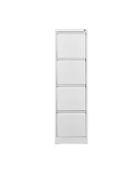 4 Drawer Vertical File Cabinet with Lock,Filing Cabinet, Metal Filing Cabinet for Home Office Organizer Storage Cabinet Letter Size/A4/Legal File