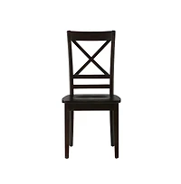 Jofran Simplicity Solid Wood Classic Cross-Back Dining Chair (Set of 2)
