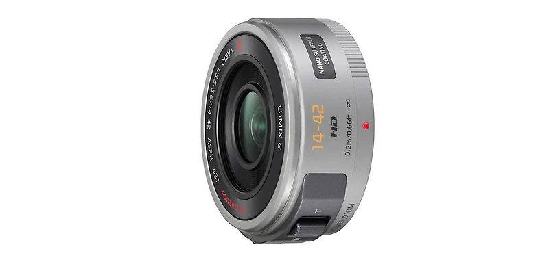 Panasonic Lumix G X Vario Pz 14-42mm f/3.5-5.6 Aspherical Lens for Micro Four Thirds, Silver
