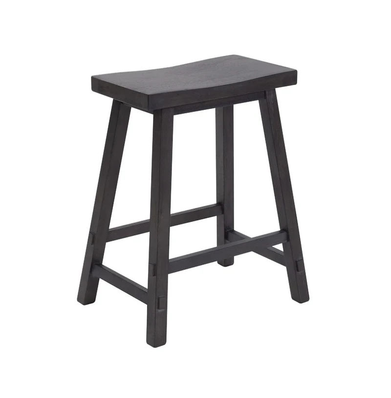 Liberty Furniture 24 Inch Sawhorse Counter Stool - Slate