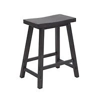 Liberty Furniture 24 Inch Sawhorse Counter Stool - Slate