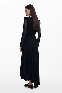 Desigual Women's Asymmetric lily long dress