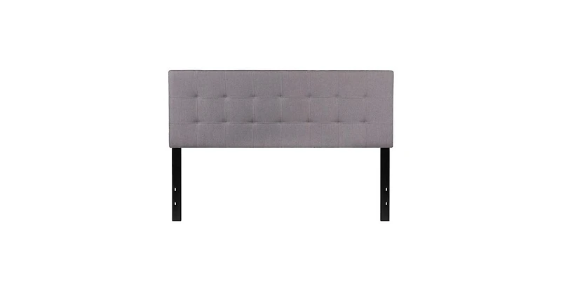 Slickblue Upholstered Panel Headboard - Comfortable Fabric Design for Timeless Style