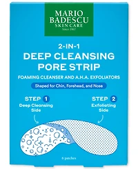 Mario Badescu 2-In-1 Deep Cleansing Pore Strip, 6-Pk.