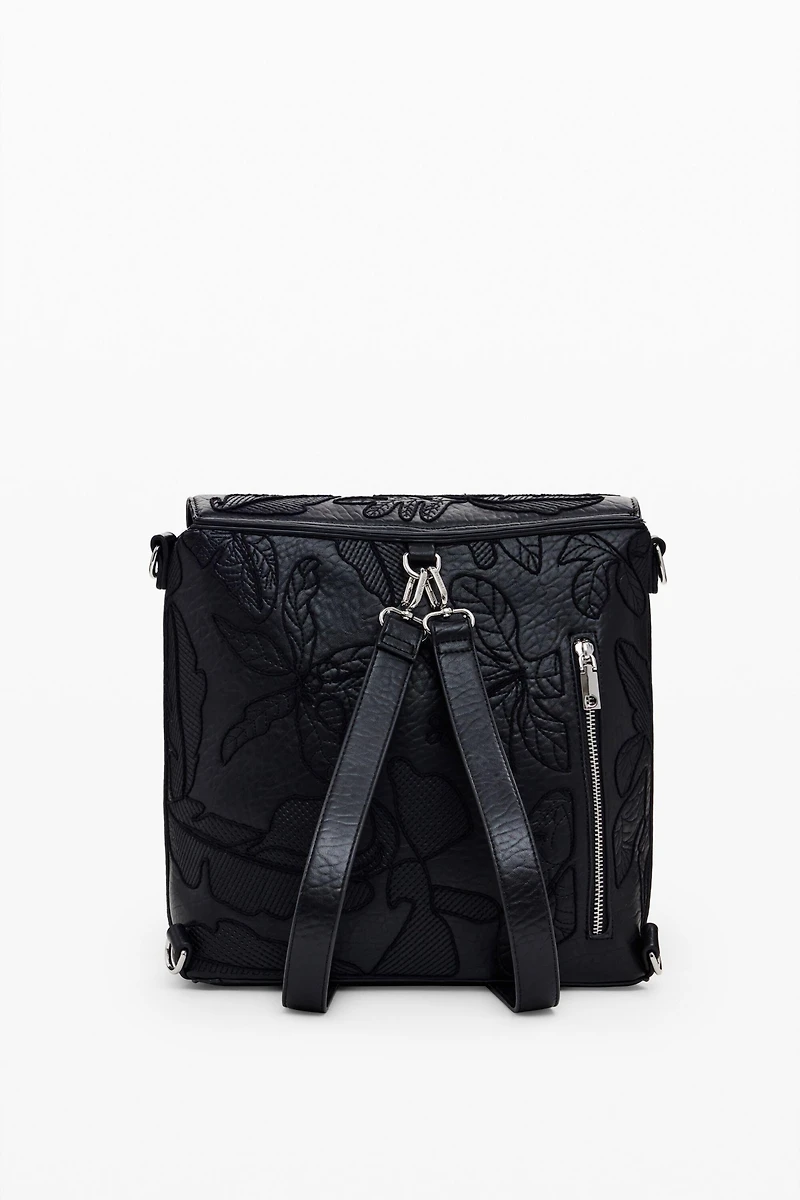 Desigual Women's 2-in-1 embroidered backpack