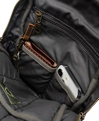 Tsd Brand Mountain Leaf Top Handle Sling Bag