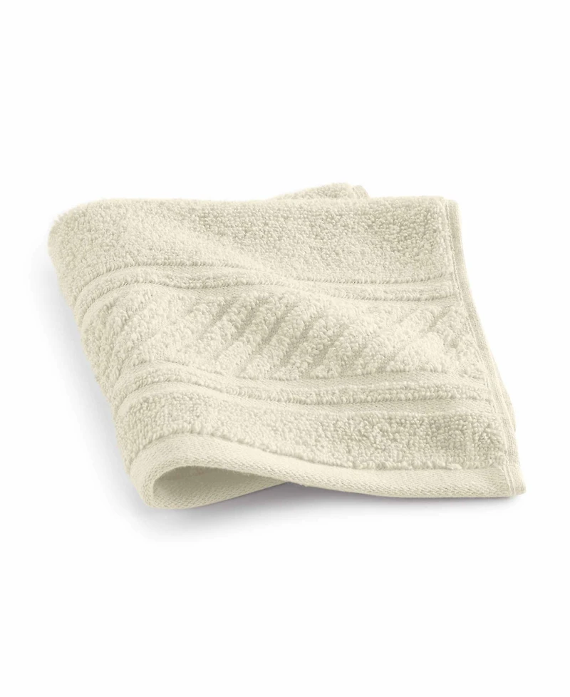 Martha Stewart Collection Spa 100% Cotton Washcloth, 13" x 13", Exclusively at Macy's