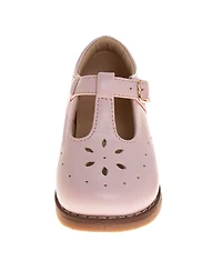 Josmo Infant Slip-Resistant Flat T-Strap Shoes