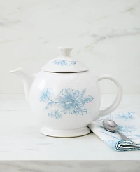 Fiesta Botanical Floral 44 oz. Covered Teapot