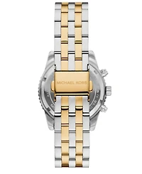 Michael Kors Women's Mini Bryant Chronograph Two-Tone Stainless Steel Watch, 35mm