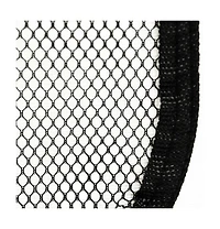 Foldable Dog Playpen with Carrying Bag Black 57.1"x57.1"x24"