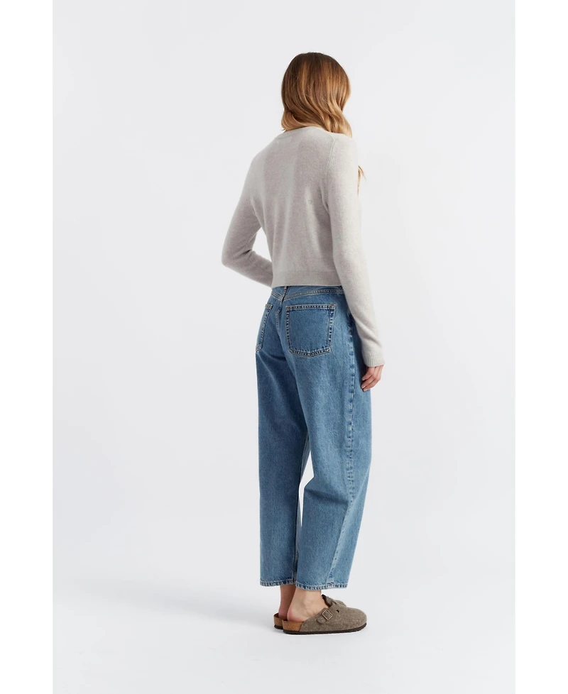 Chinti & Parker Women's Pure Cashmere Summer Cropped Cardigan