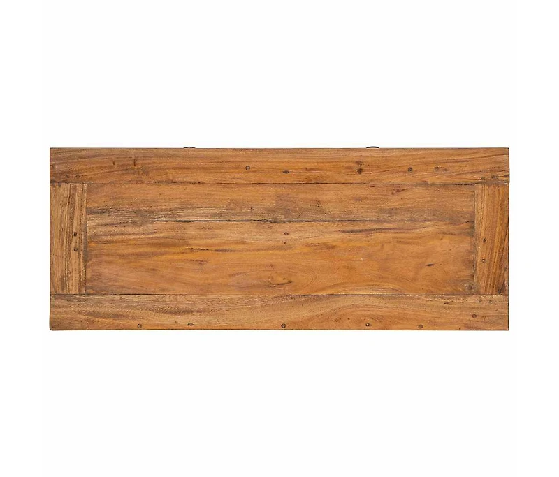 Sideboard Solid Mahogany Wood 29.5"x11.8"x25.6"