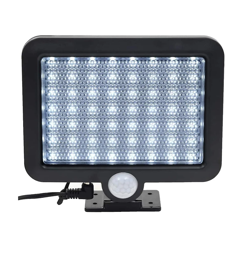 vidaXL Solar Lamp with Motion Sensor Led Lights White
