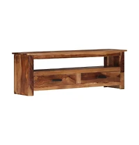 vidaXL Tv Stand 46.5"x11.8"x15.7" Solid Wood