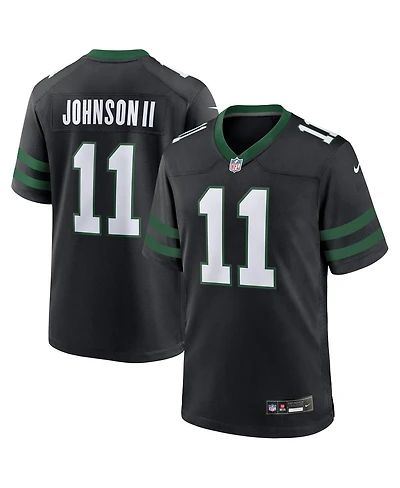 Nike Men's Jermaine Johnson Ii Legacy Black New York Jets Alternate Game Jersey