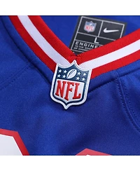 Nike Men's Malik Nabers Royal New York Giants 2nd Alternate Game Jersey