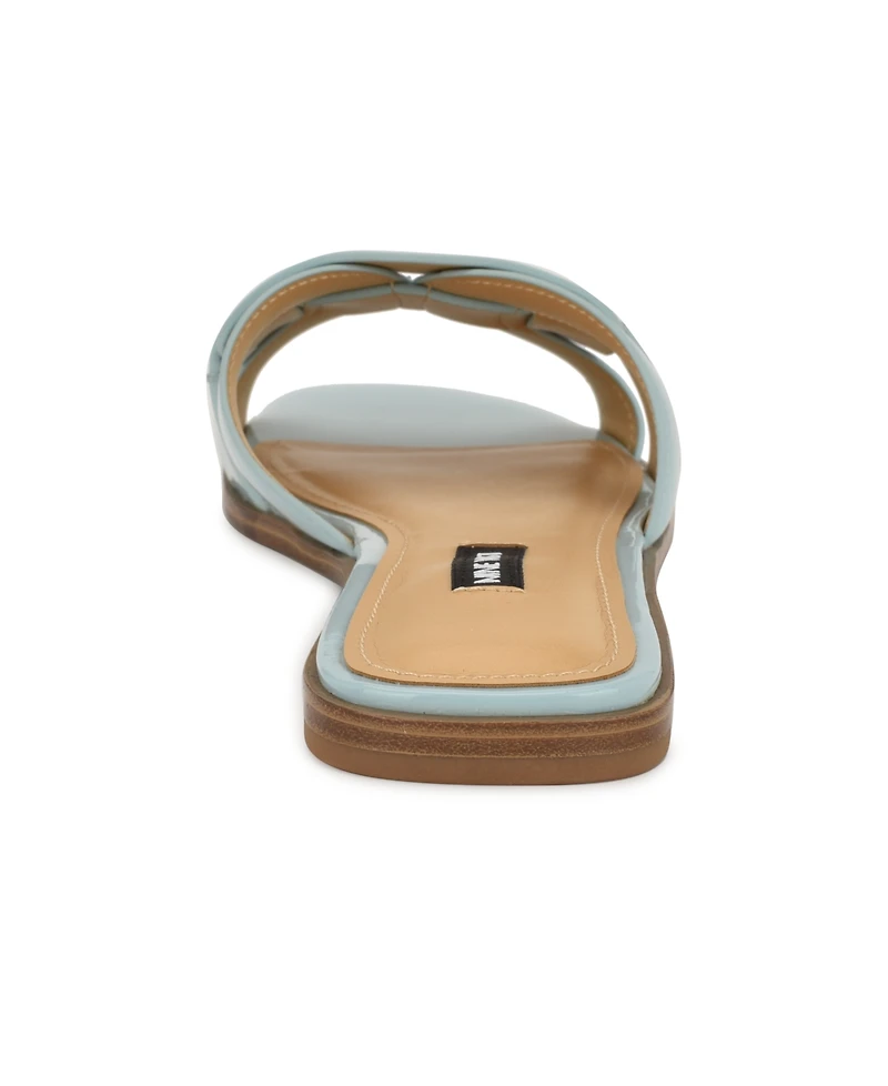 Nine West Women's Glorie Casual Flat Sandals