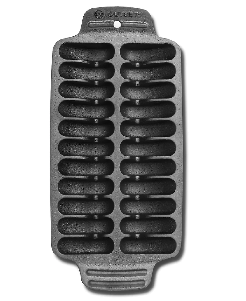 Outset Cast Iron 13.25" Shrimp Grill Pan