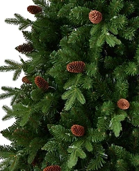 Seasonal 7.5ft Canyon Ranch Fir Tree, 380 Warm Led Lights