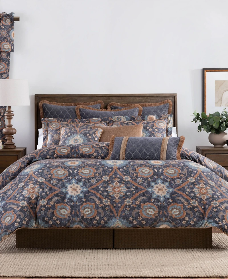 Rose Tree Harlow Jacobean Print 4-Pc. Comforter Set, King