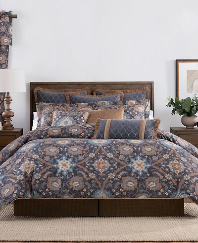 Rose Tree Harlow Jacobean Print 4-Pc. Comforter Set, King