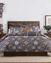 Rose Tree Harlow Jacobean Print 4-Pc. Comforter Set, King