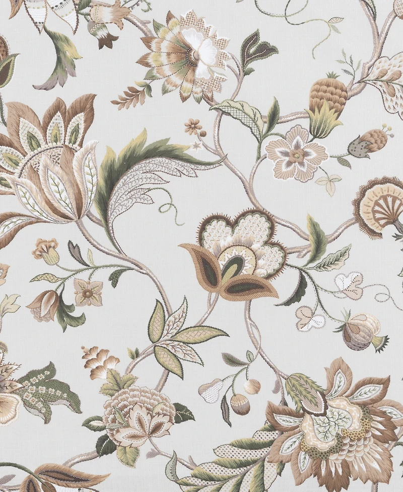 Rose Tree Esmeralda Tailored Window Valance, 80" x 17"