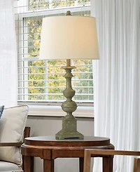 StyleCraft Home Collection 31" Metal Cromwell Traditional Baluster Table Lamp