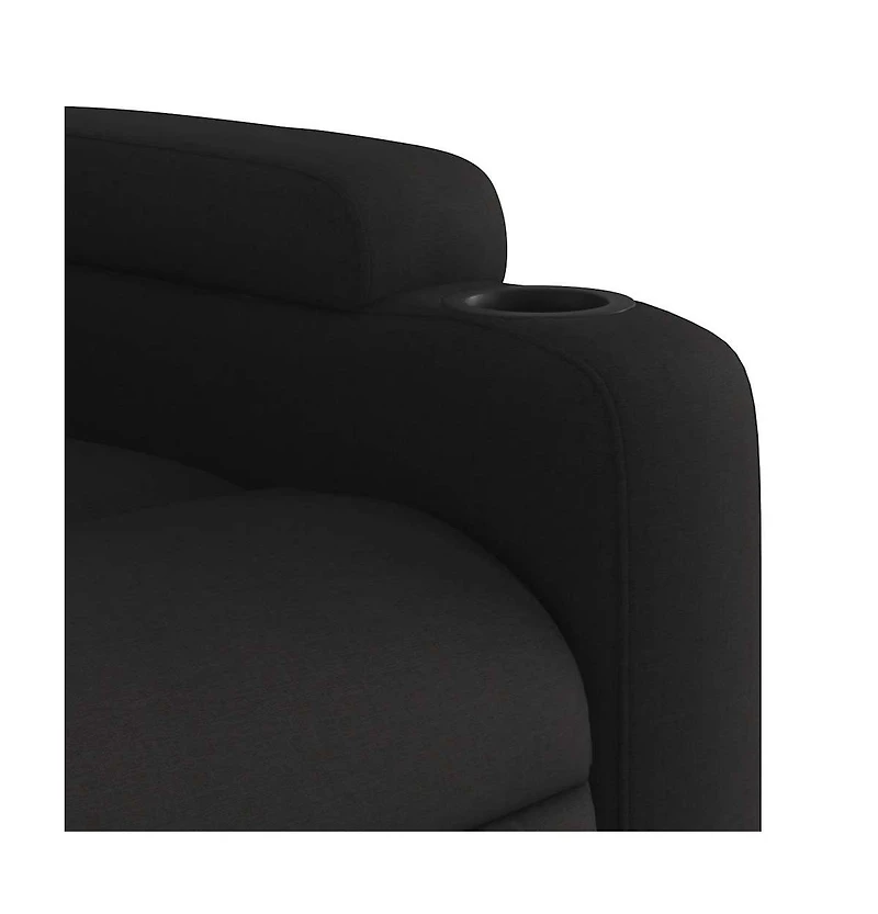 vidaXL Massage Recliner Chair Fabric