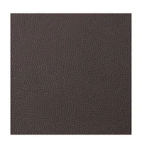vidaXL Massage Recliner Chair Dark Brown Real Leather