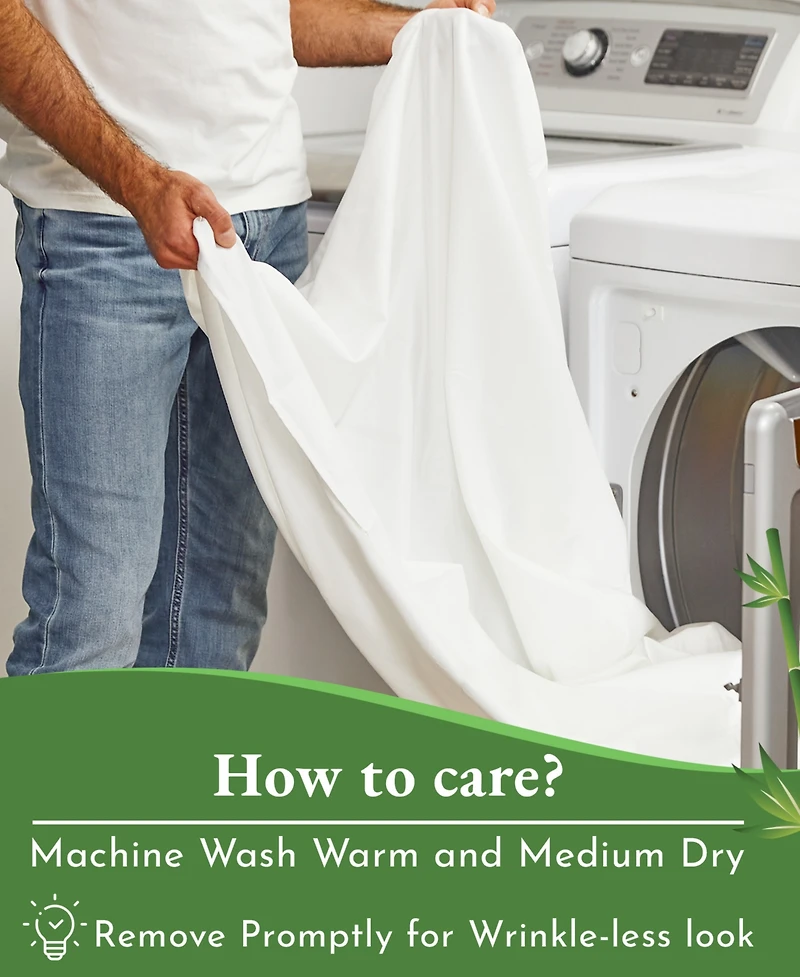 Full 4 Piece Rayon from Bamboo Deep Pocket Sheet Set